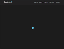 Tablet Screenshot of luminaryvisuals.com